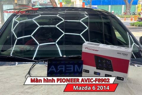 Lắp Màn Hình Pioneer AVIC-F8902 Cho Xe Mazda 6 2014
