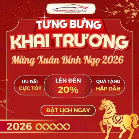 THÔNG BÁO KHAI TRƯƠNG - MỪNG XUÂN BÍNH NGỌ 2026