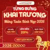 THÔNG BÁO KHAI TRƯƠNG - MỪNG XUÂN BÍNH NGỌ 2026