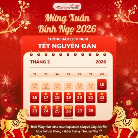 Thông Báo Lịch Nghỉ Tết Nguyên Đán 2026​