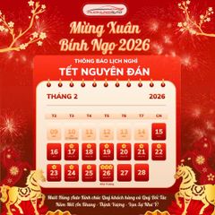 Thông Báo Lịch Nghỉ Tết Nguyên Đán 2026​