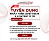 MƯỜI HÙNG AUTO TUYỂN DỤNG NAM LIVESTREAM & CONTENT Ô TÔ