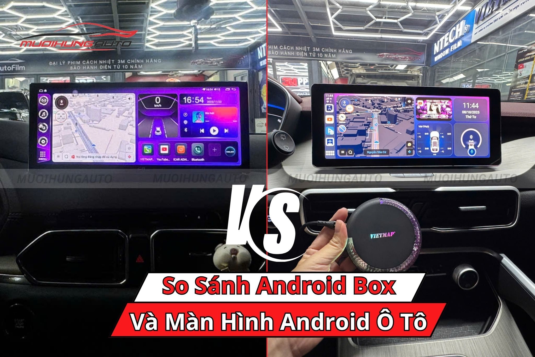 So Sánh Android Box Ô Tô Và Màn Hình Android, Nên Chọn Loại Nào? - Mười ...