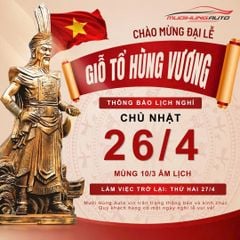 Thông Báo Lịch Nghỉ Lễ Giỗ Tổ Hùng Vương (10/3 Âm Lịch)