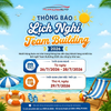 Thông Báo Lịch Nghỉ Team Building 2026