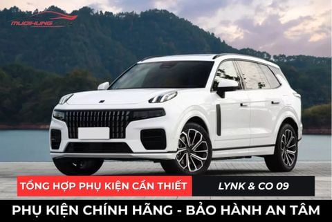 Tổng Hợp Phụ Kiện Cần Thiết Cho Xe LYNK & CO 09