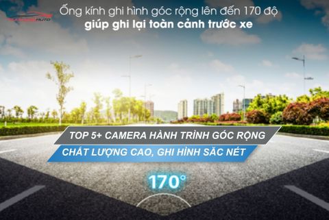 Top 5+ Camera Hành Trình Góc Rộng Chất Lượng Cao, Ghi Hình Cực Nét