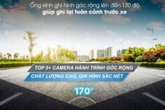 Top 5+ Camera Hành Trình Góc Rộng Chất Lượng Cao, Ghi Hình Cực Nét