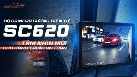 Vietmap Ra Mắt Camera Gương Điện Tử SC620 Mở Rộng Tầm Nhìn Hai Bên