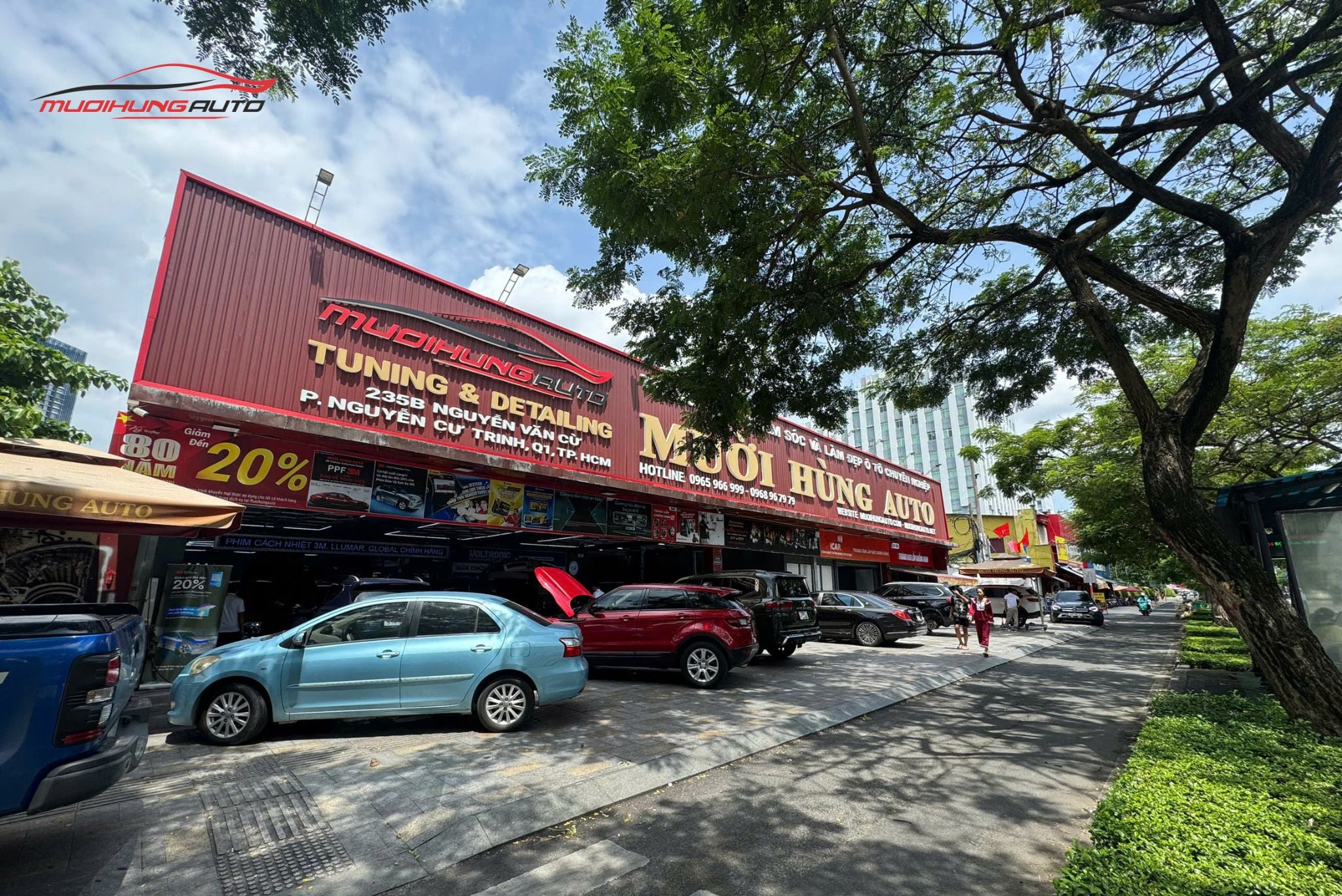 Mười Hùng Auto - Địa chỉ độ lip pô Mercedes nguyên khối cho Honda CRV 2019 uy tín