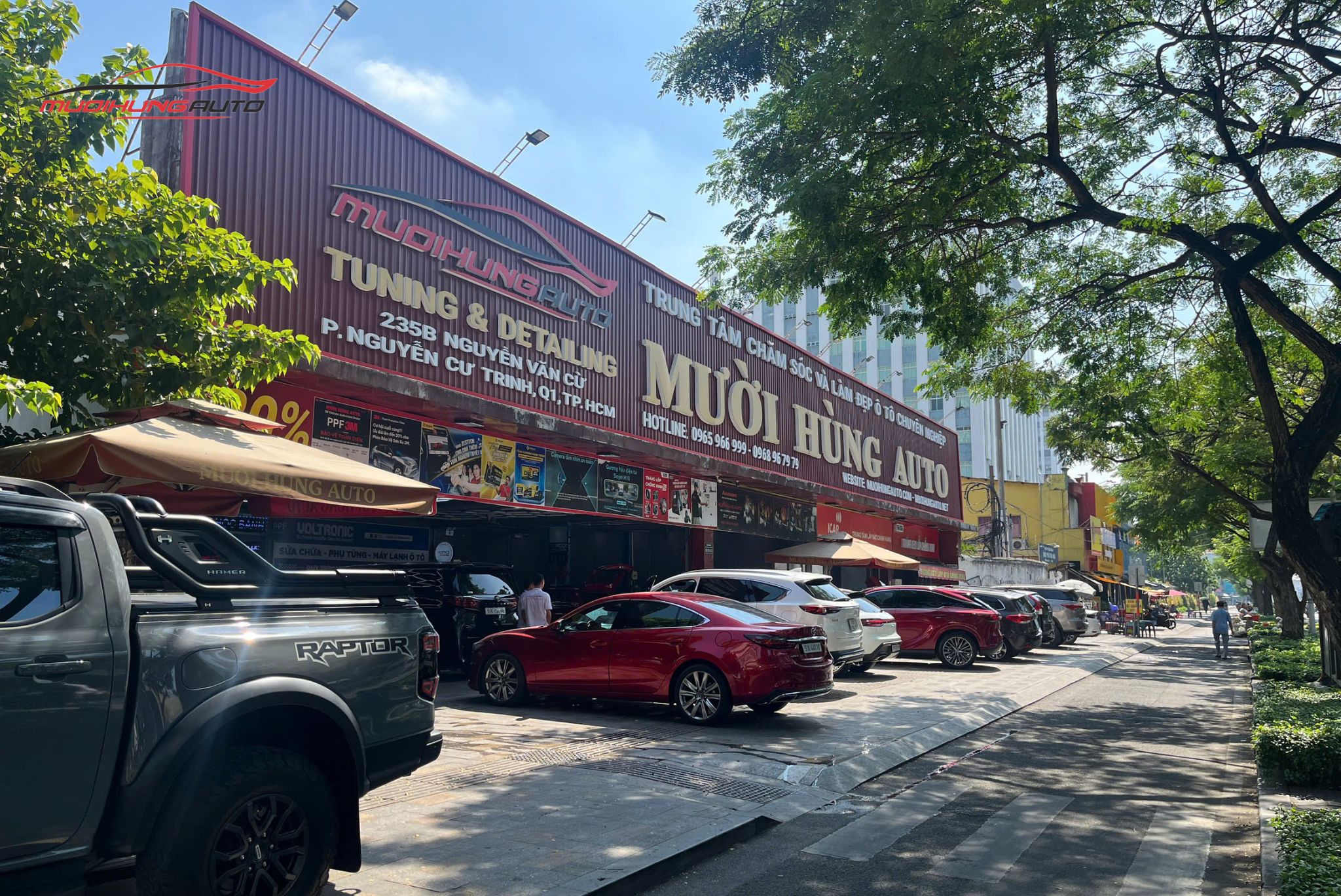 Mười Hùng Auto - Địa chỉ độ lip pô Mercedes nguyên khối cho Hyundai Sonata uy tín