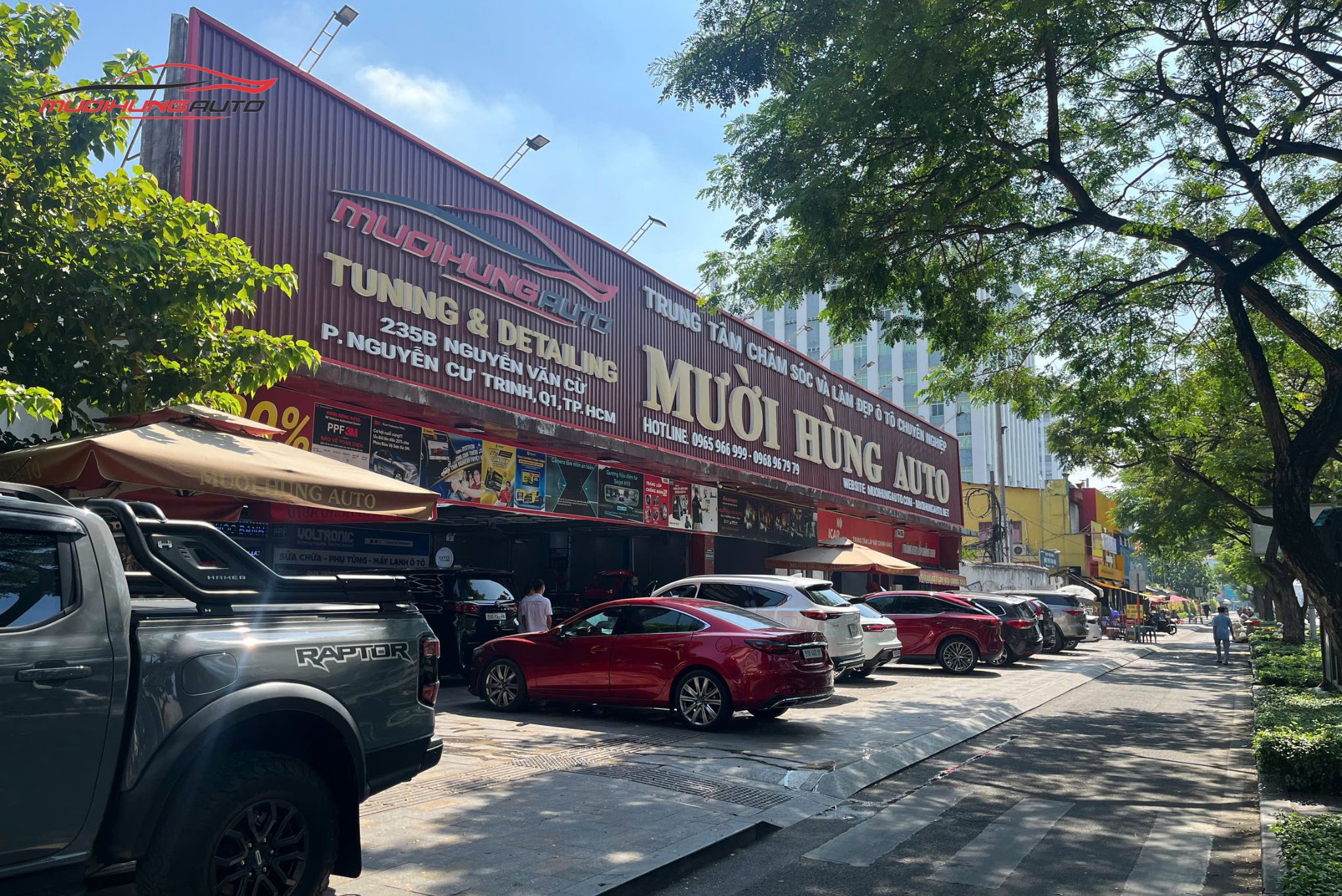 Mười Hùng Auto - Địa chỉ độ lip pô Mercedes nguyên khối cho Mazda CX9 uy tín