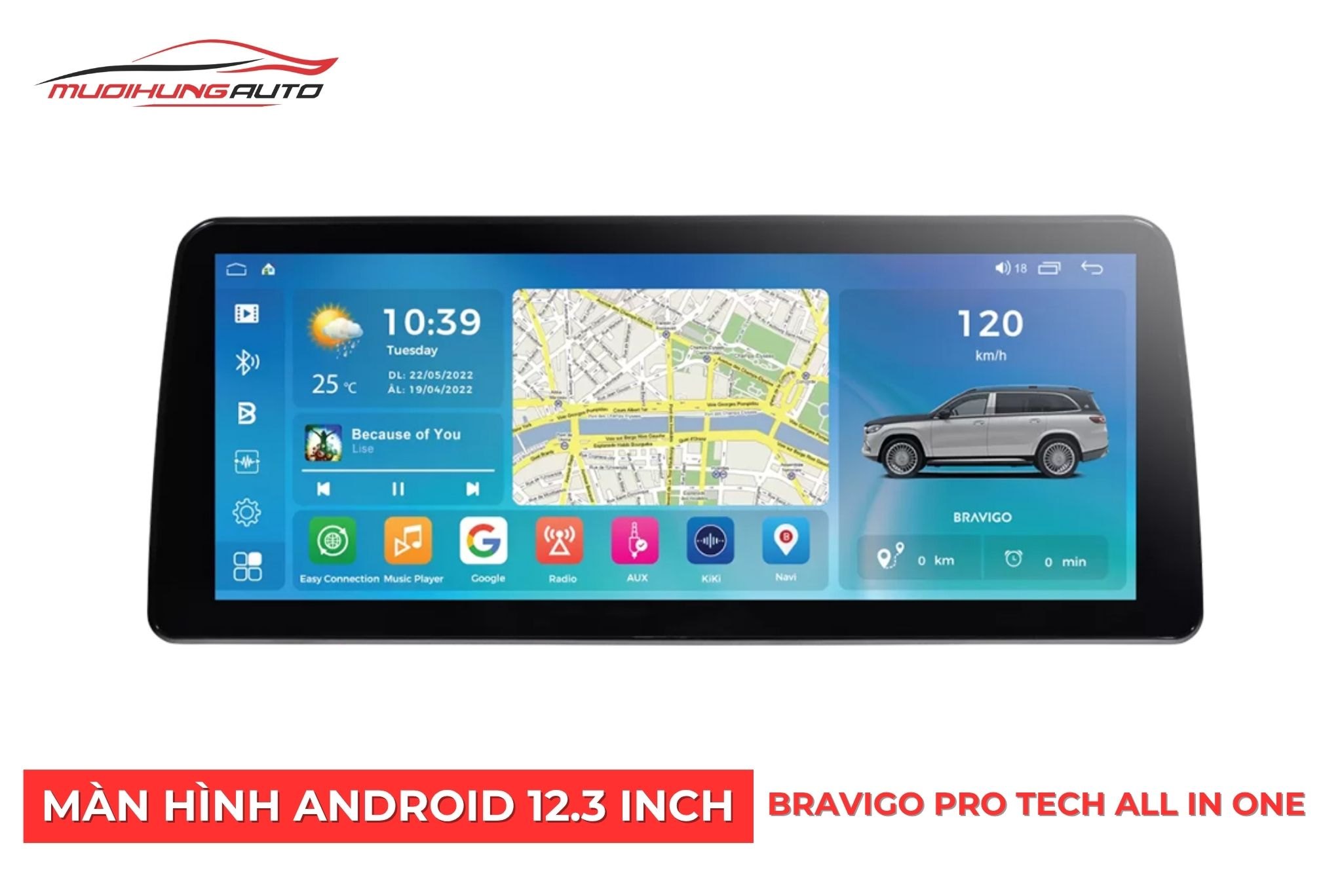 Top 7 Màn Hình Android Ô Tô 12.3 Inch Chất Lượng