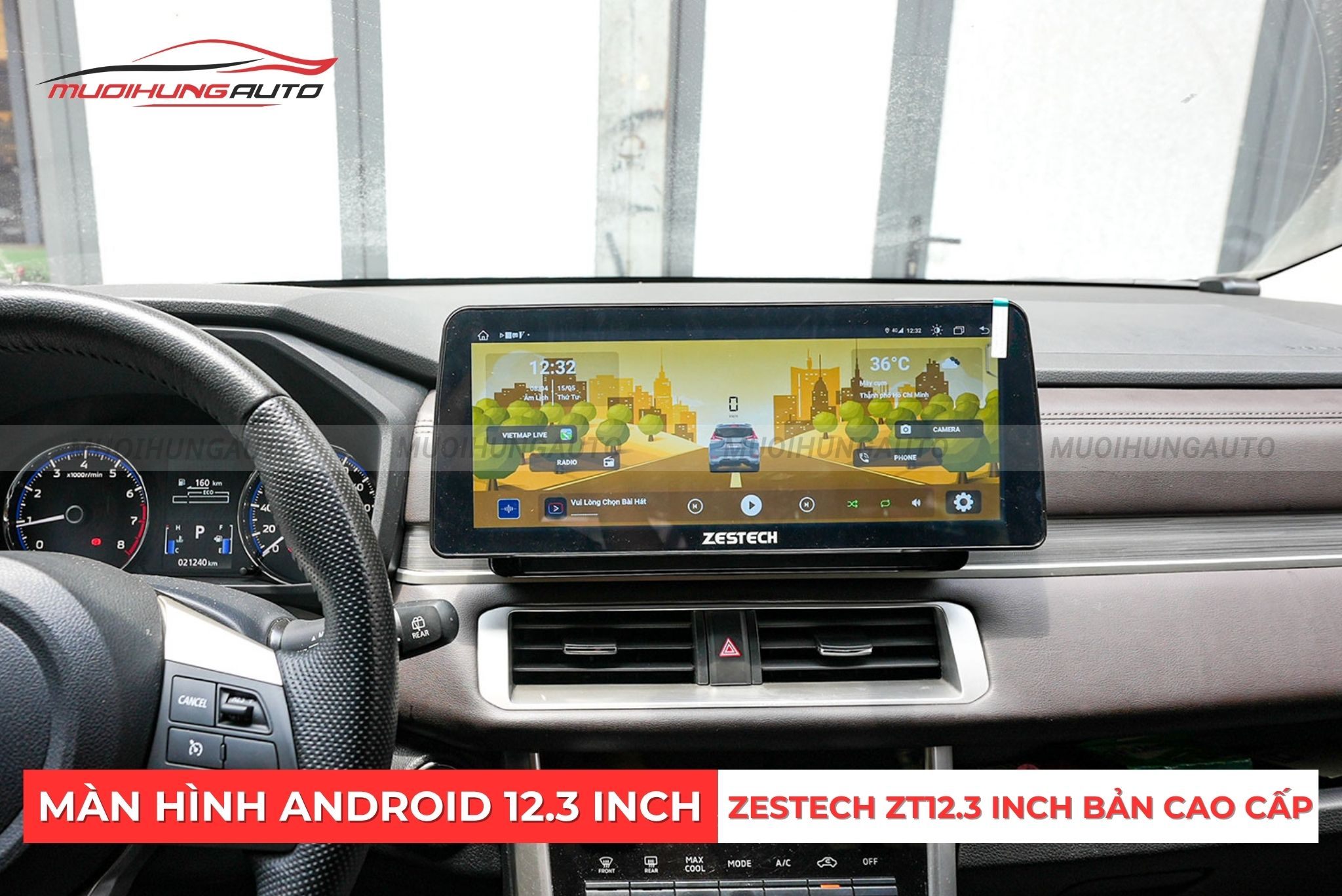 Top 7 Màn Hình Android Ô Tô 12.3 Inch Chất Lượng