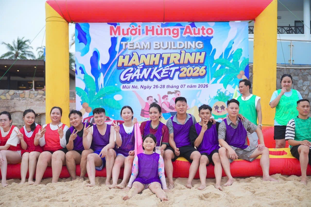 Team Building Mười Hùng Auto 2026 - Một Hành Trình, Thêm Gắn Kết