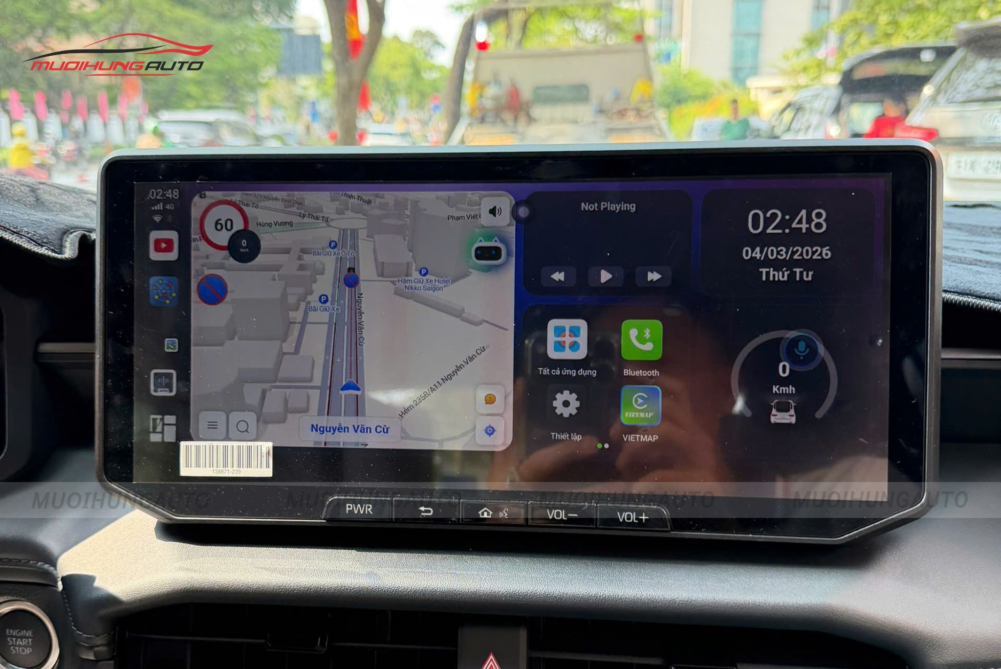 Android Box cho Toyota Hilux 2026