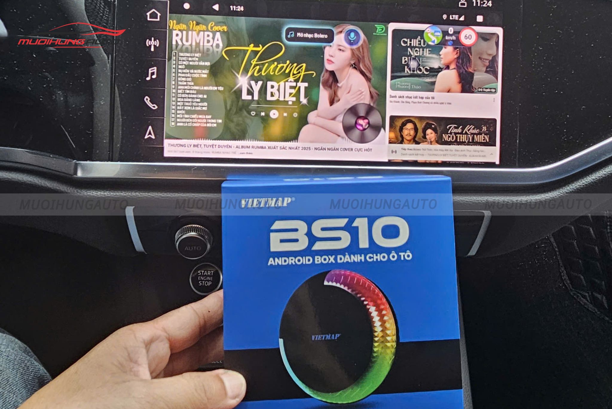 Android Box ô tô Audi Q3 2022
