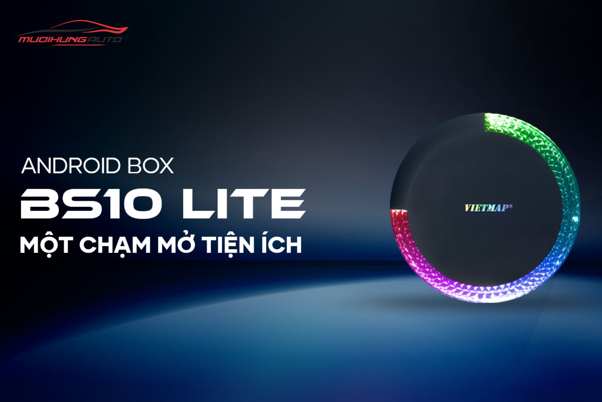 Android Box Vietmap cho ô tô Mercedes-Benz EQE 500 2025