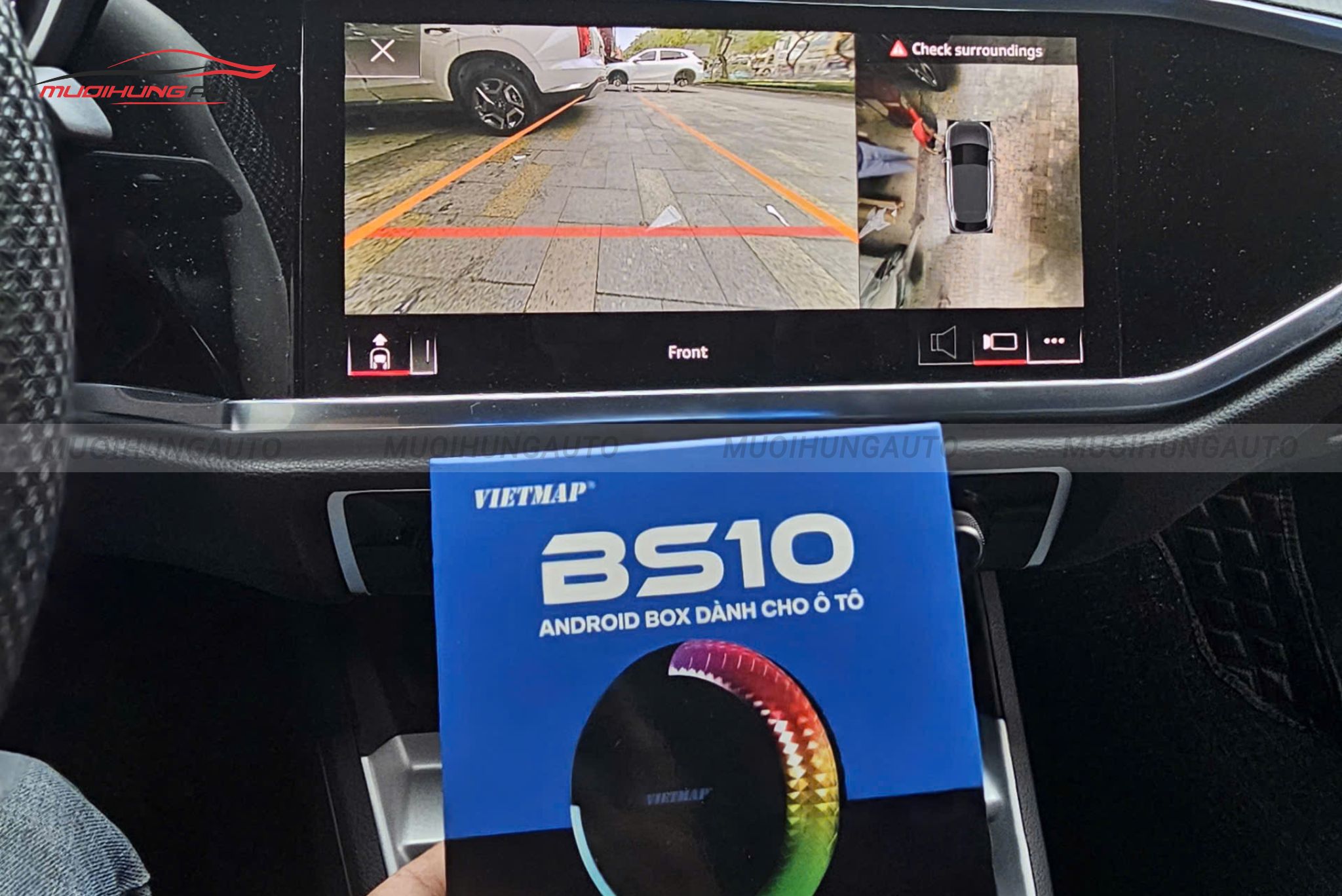 Android Box Vietmap cho xe Audi Q3 2022