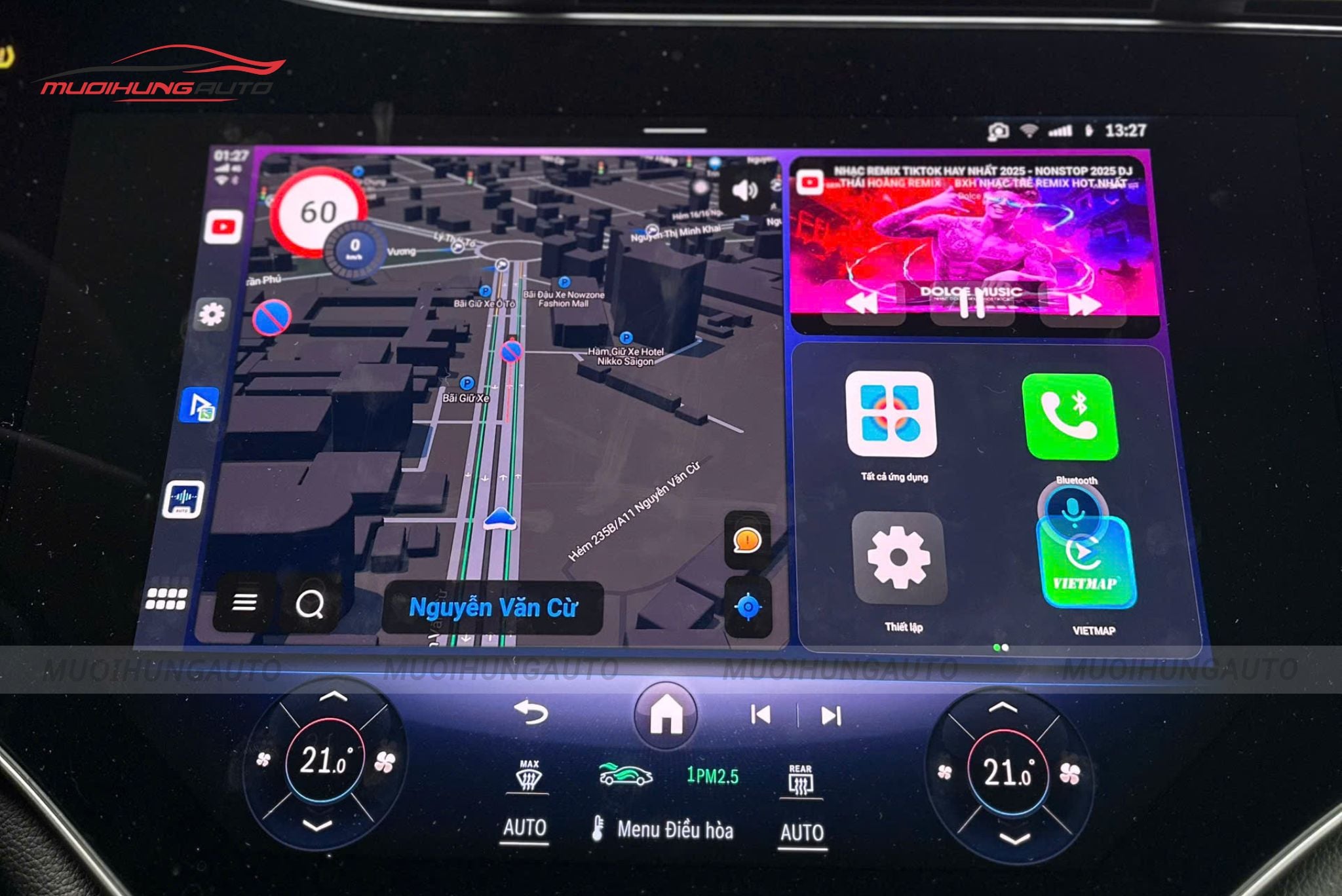 Android Box xe Mercedes-Benz EQE 500 2025