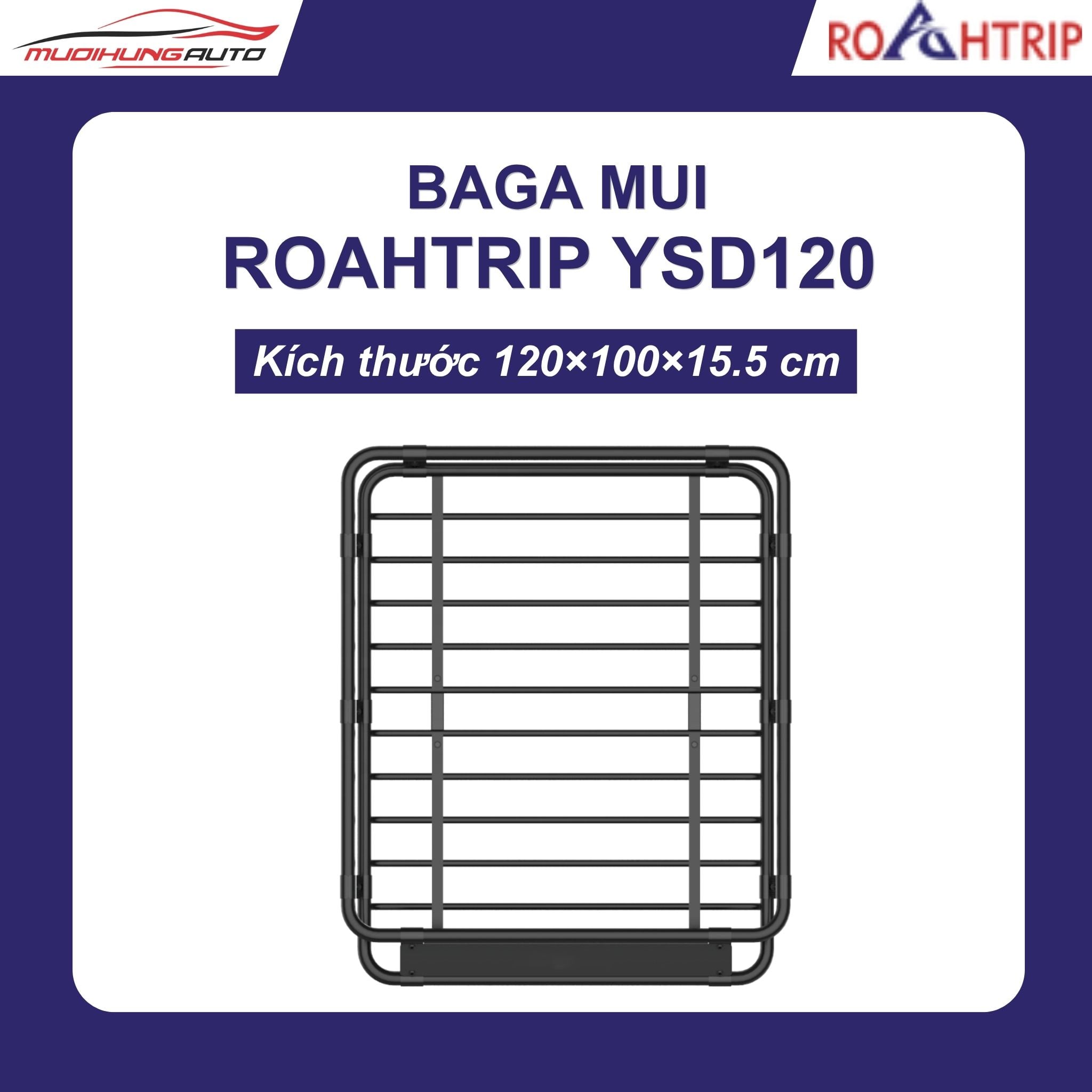 Baga chở đồ nóc xe ROAHTRIP YSD120