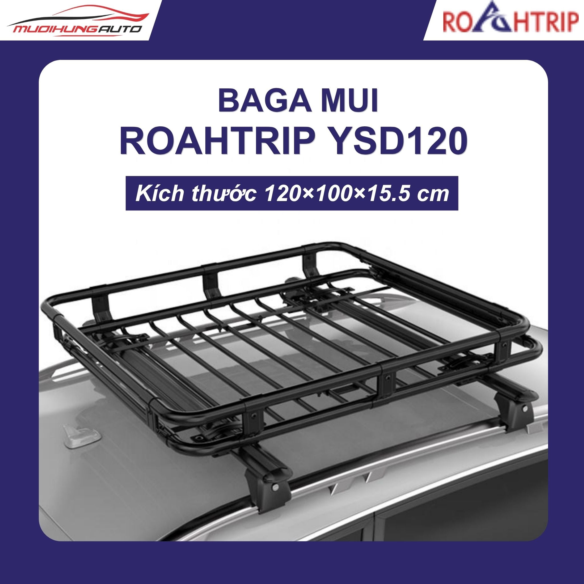 Baga mui ô tô ROAHTRIP YSD120