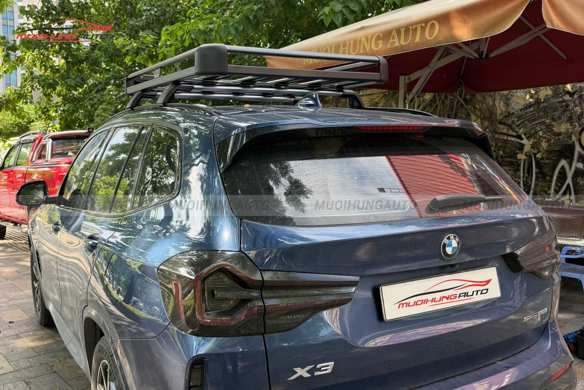 Baga mui vuông ô tô BMW X3