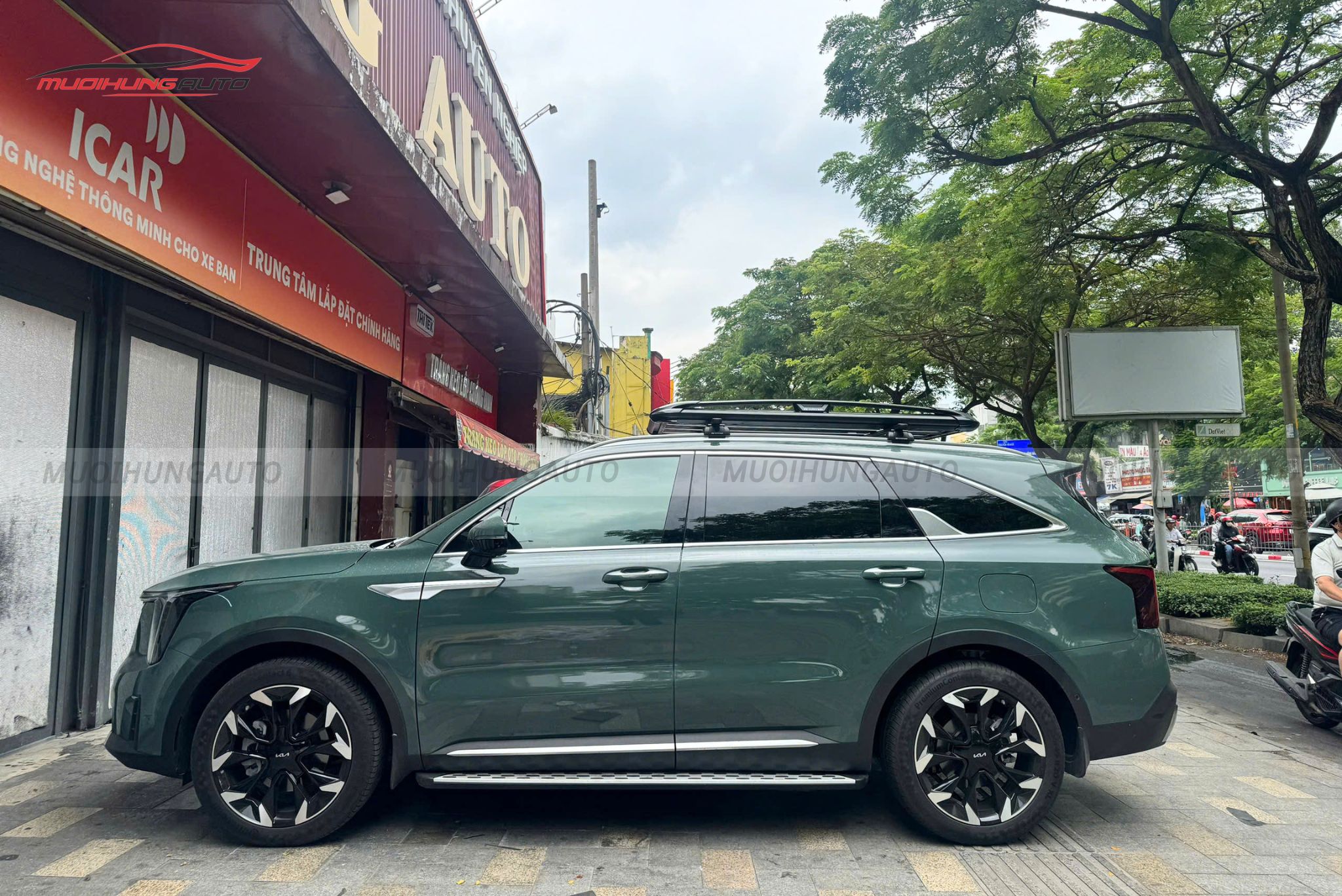Baga mui vuông ô tô Kia Sorento 2025