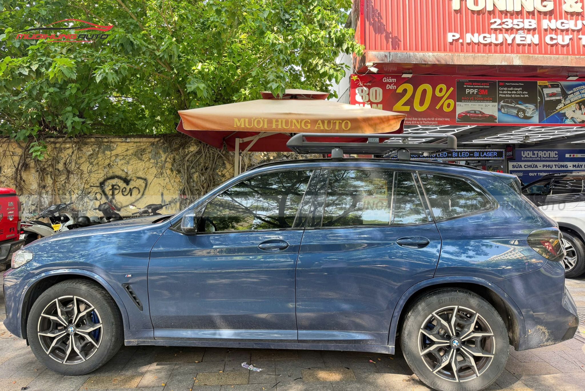 Baga mui xe BMW X3