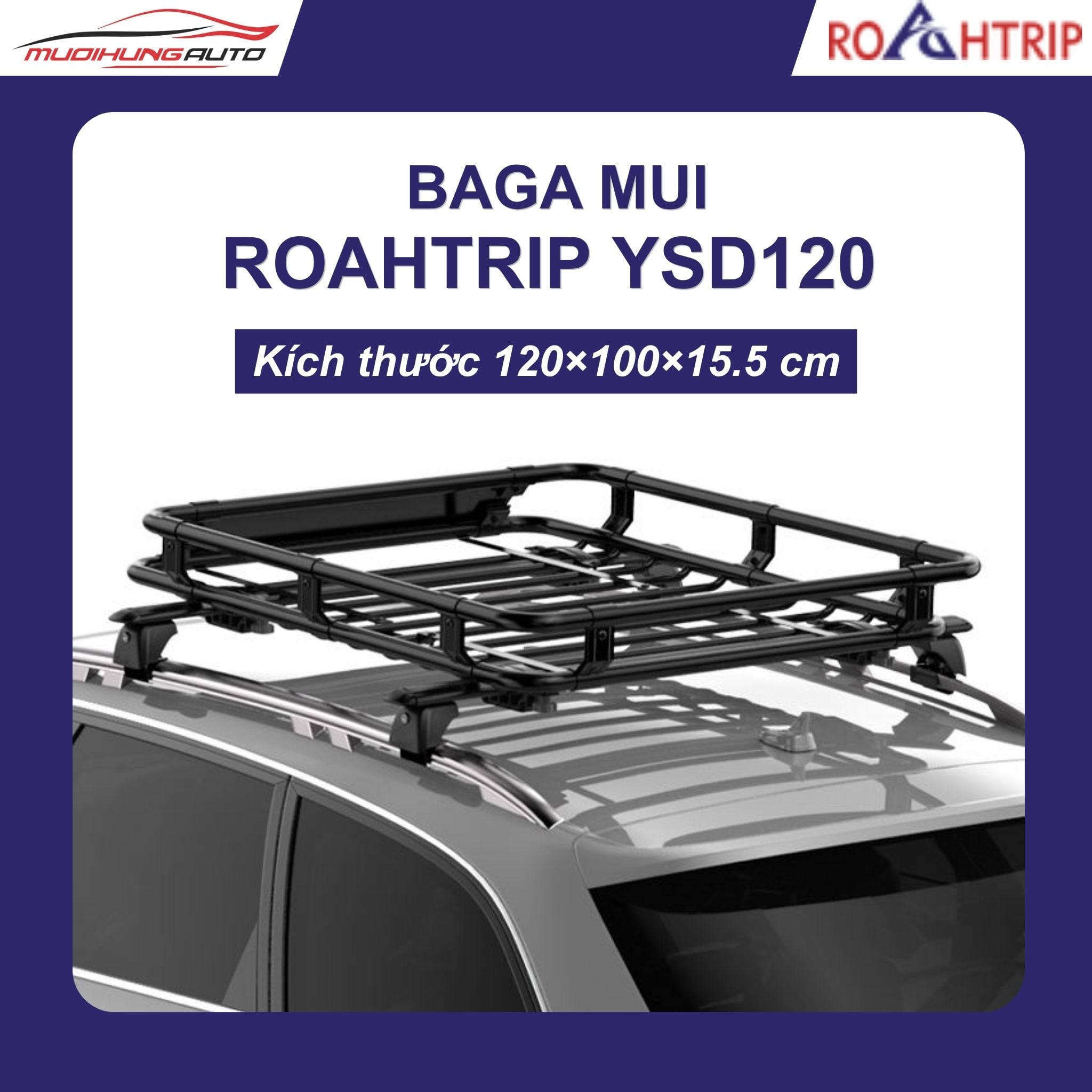 Baga mui xe ô tô ROAHTRIP YSD120