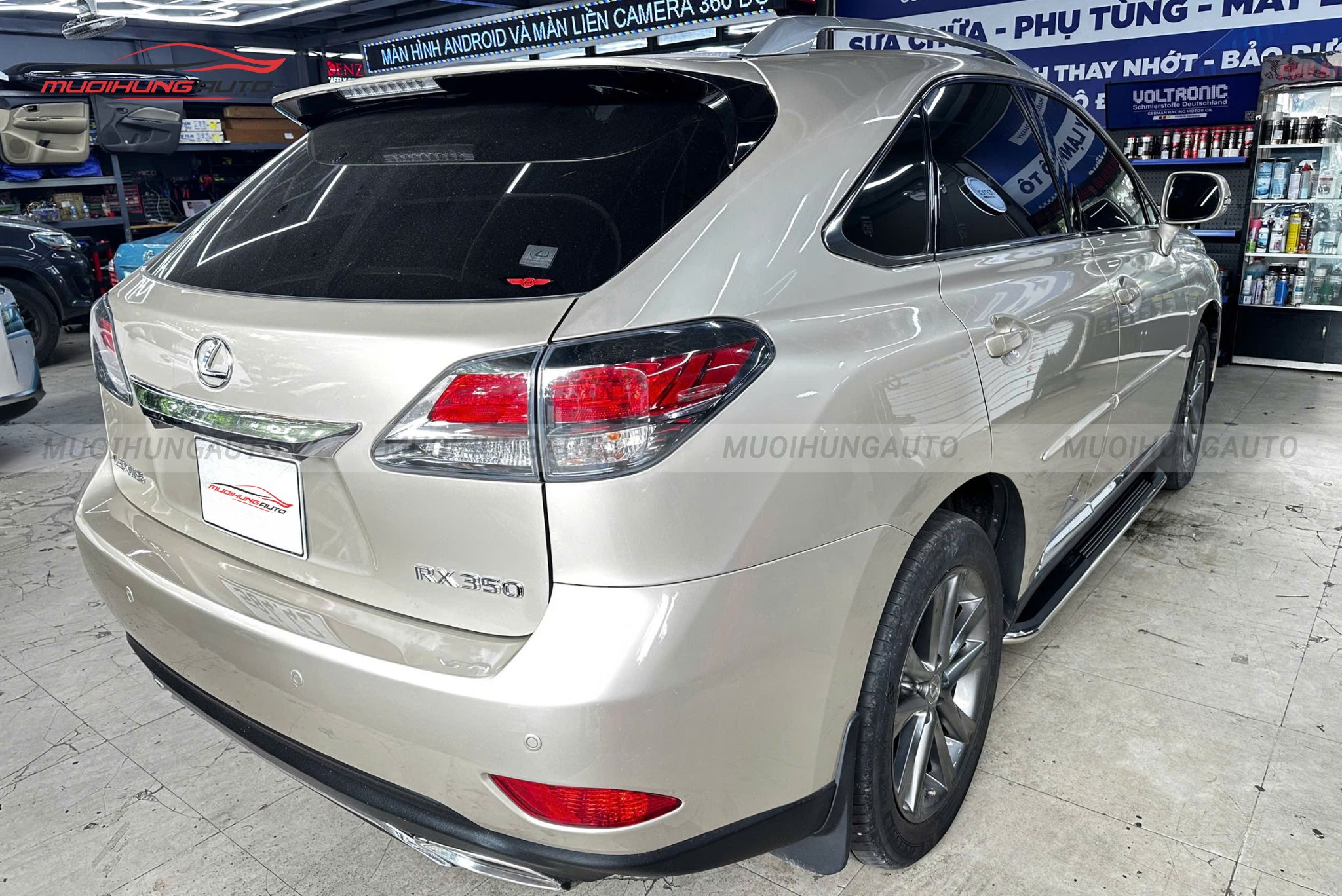 Bệ lên xuống Lexus RX350 2013
