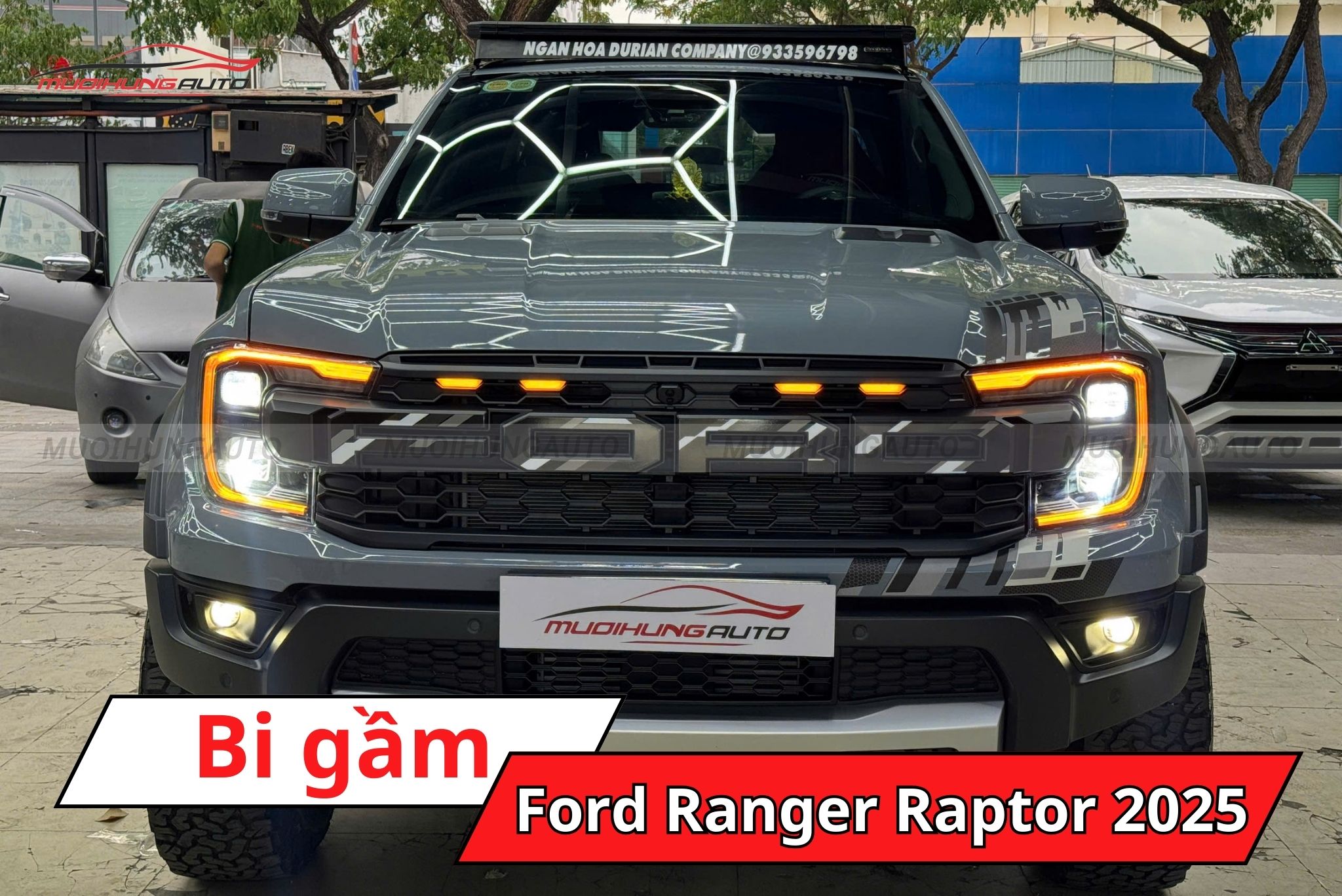 Bi gầm Ford Ranger Raptor 2025