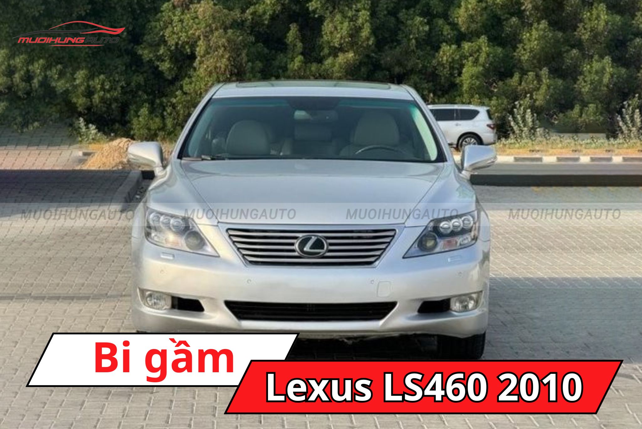 Bi gầm Lexus LS460 2010