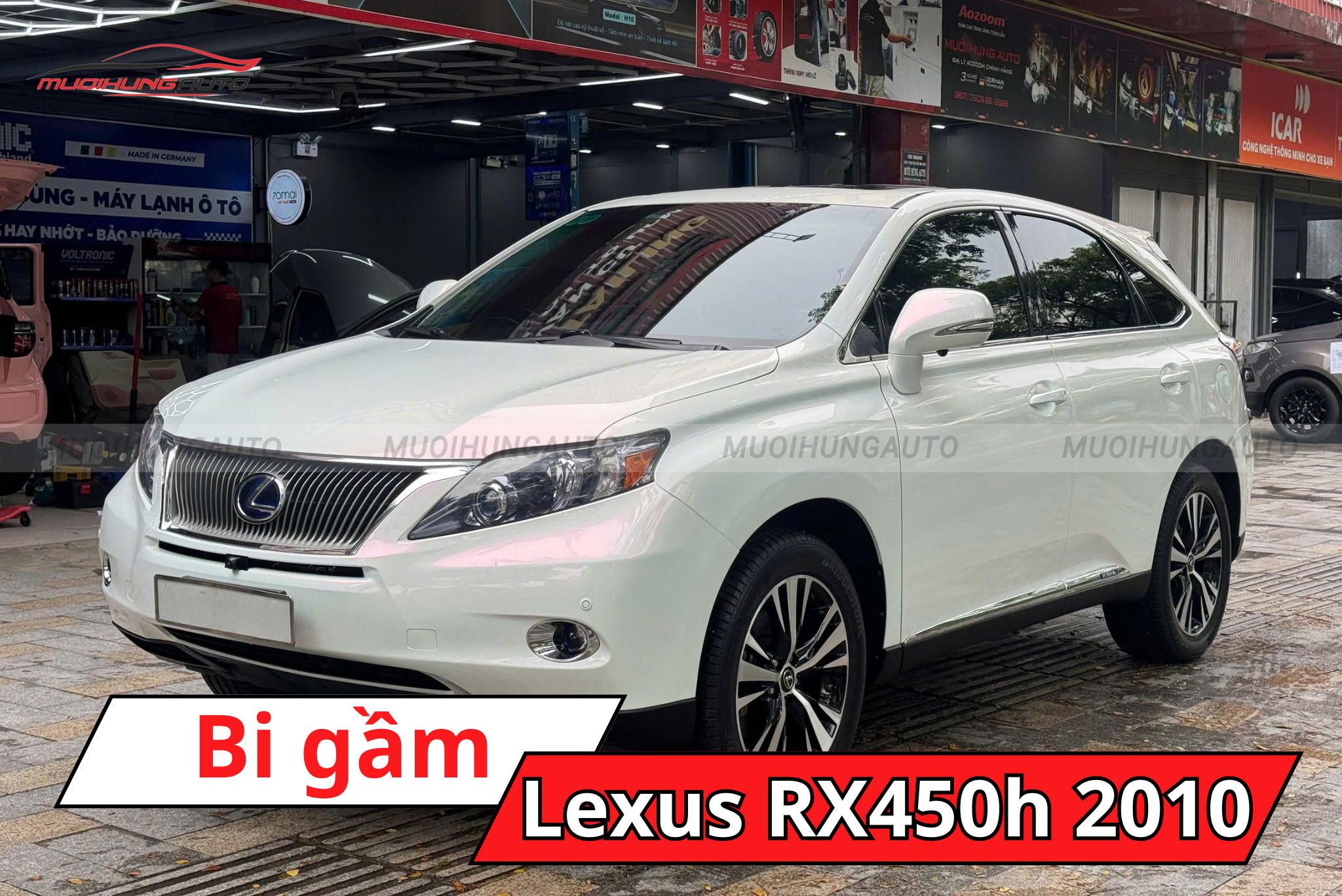 Bi gầm ô tô Lexus RX450h 2010