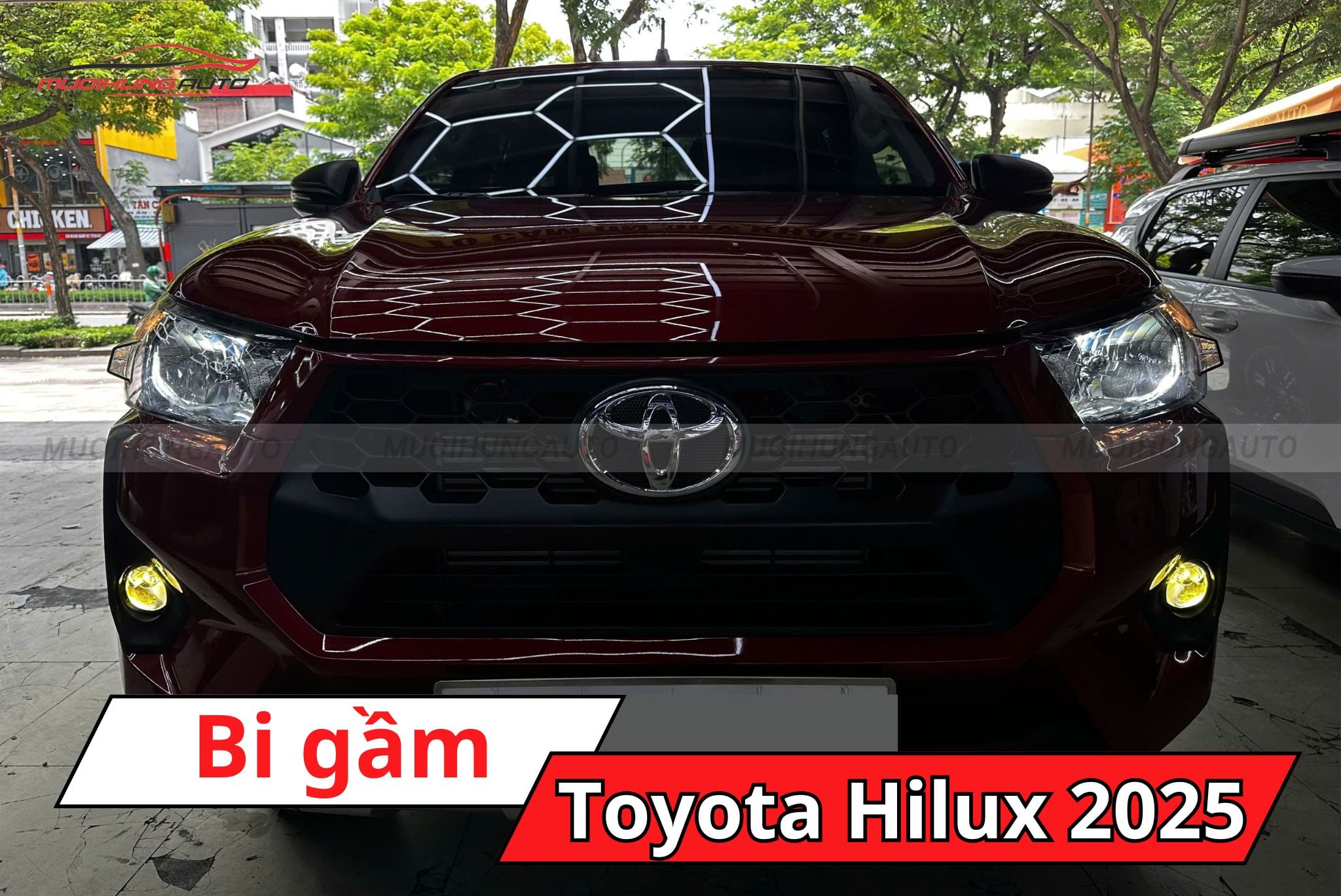 Bi gầm Toyota Hilux 2025