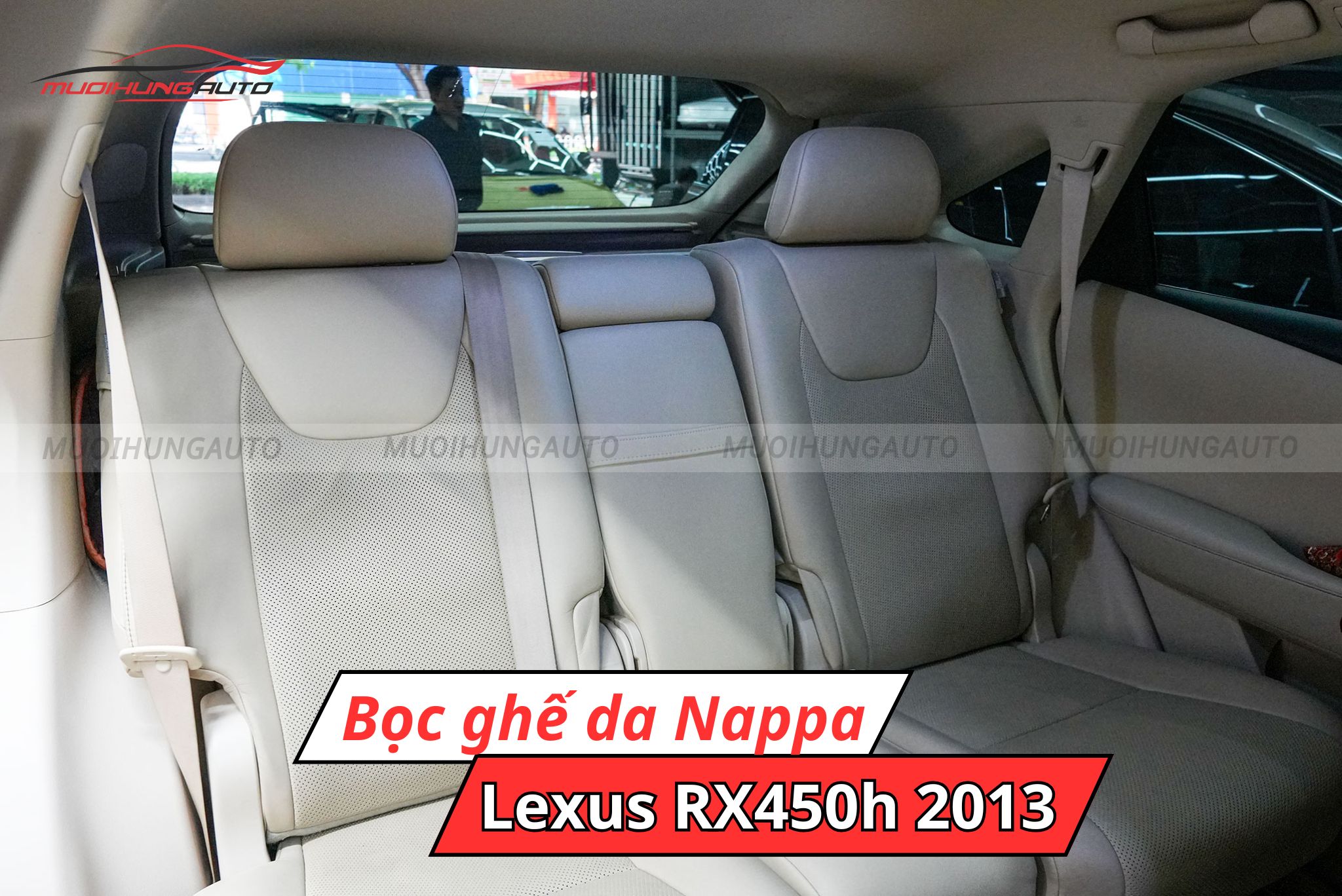 Bọc da Nappa Lexus RX450h 2013
