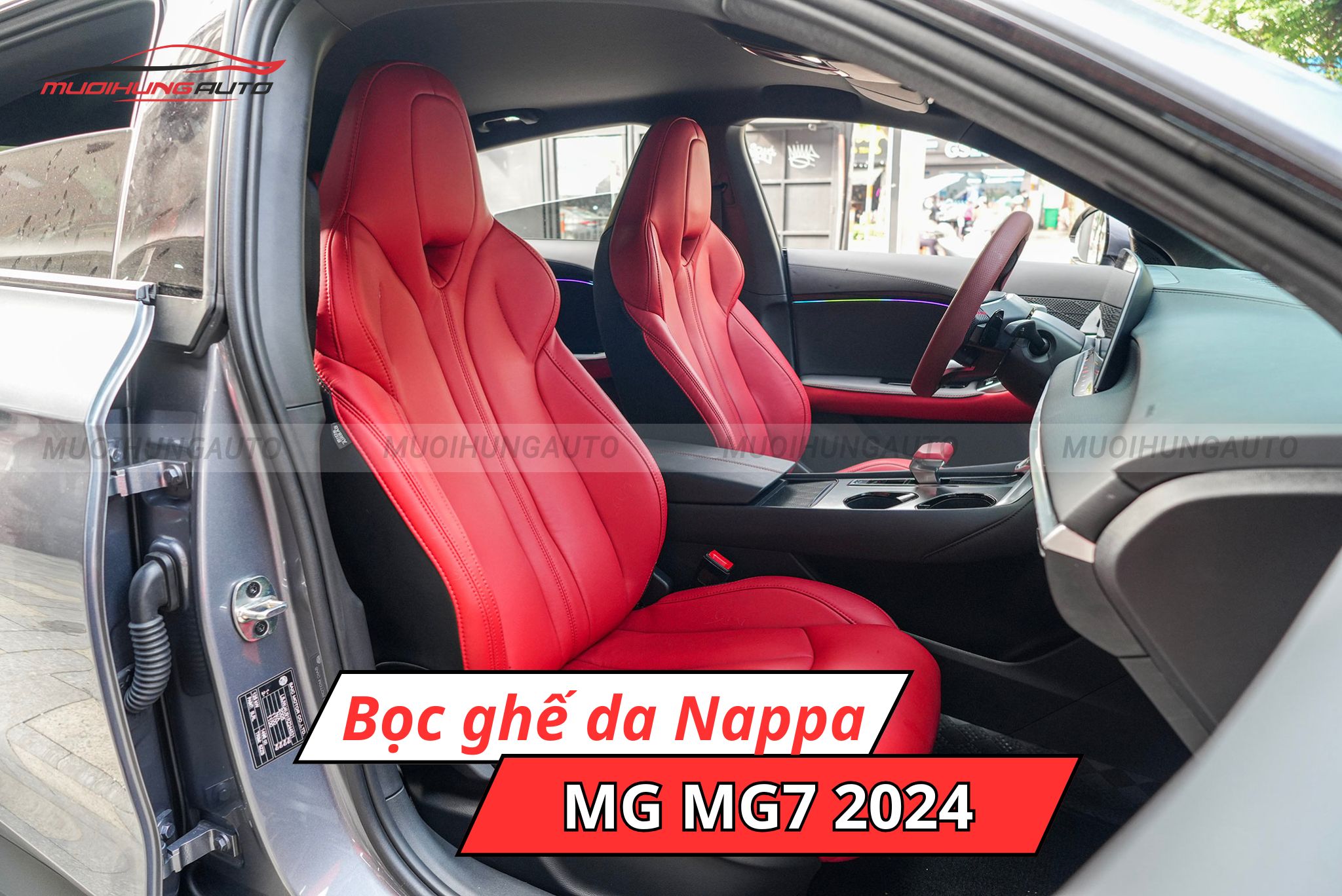 Bọc da Nappa MG MG7 2024