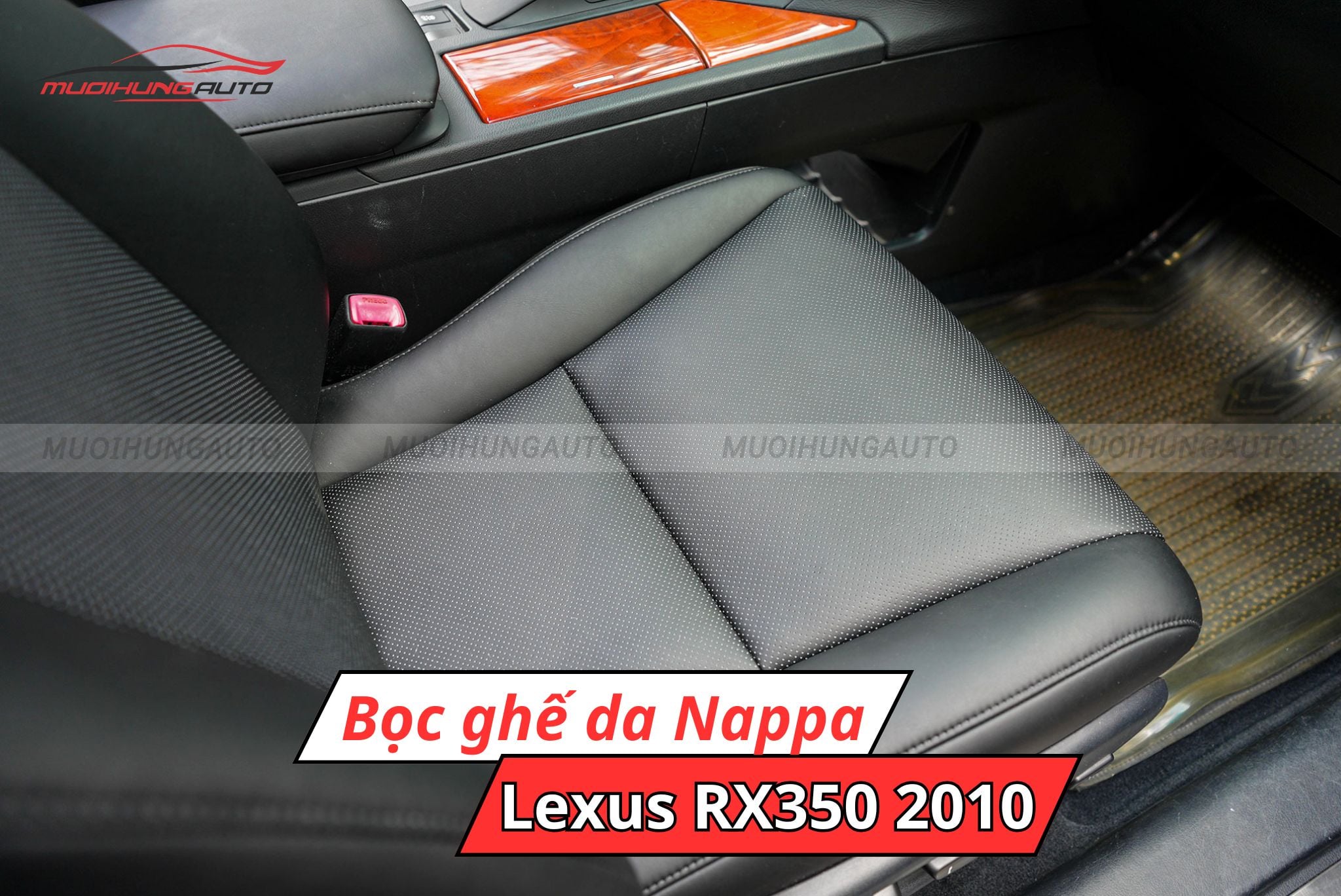 Bọc da Nappa ô tô Lexus RX350 2010