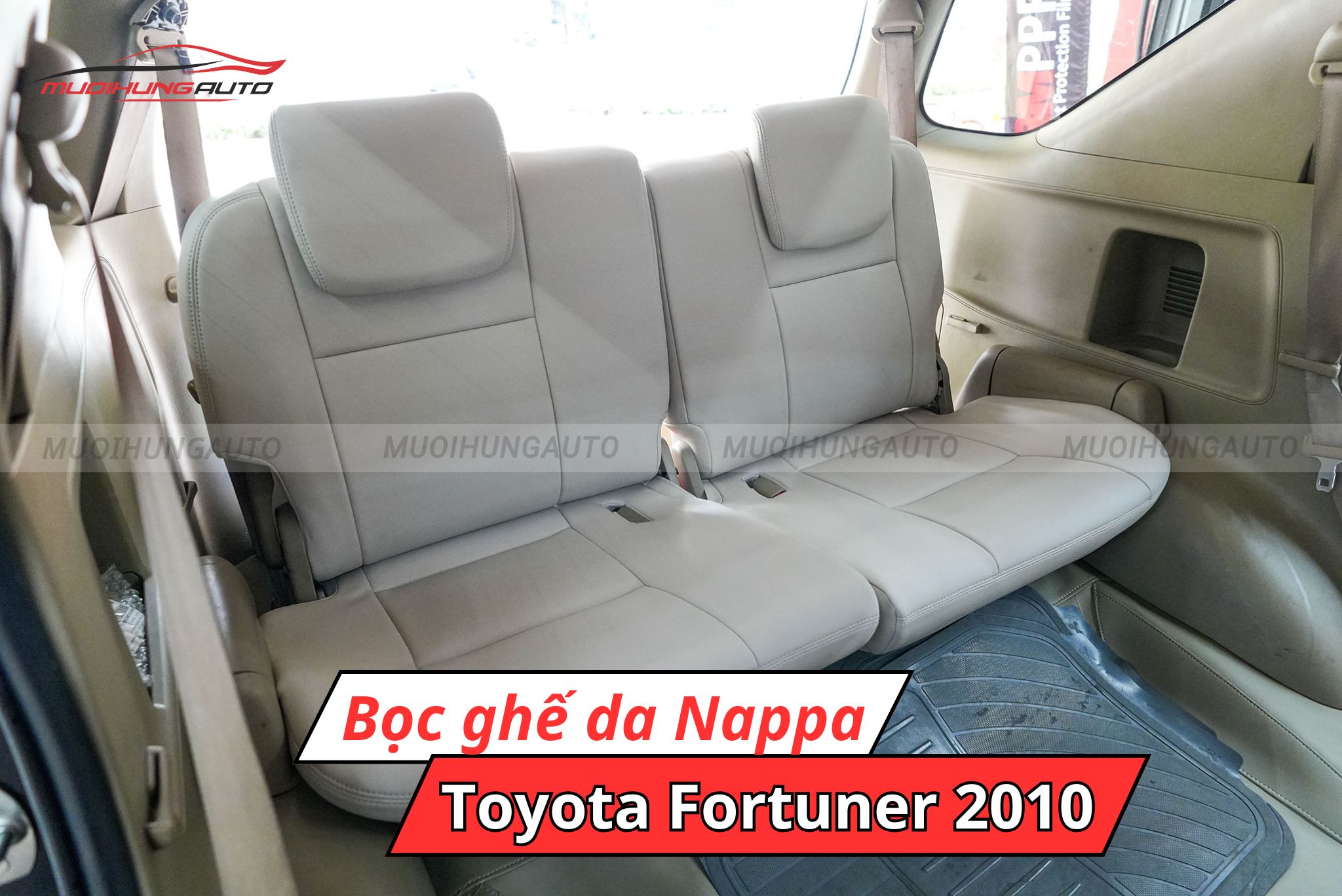 Bọc da Nappa Toyota Fortuner 2010