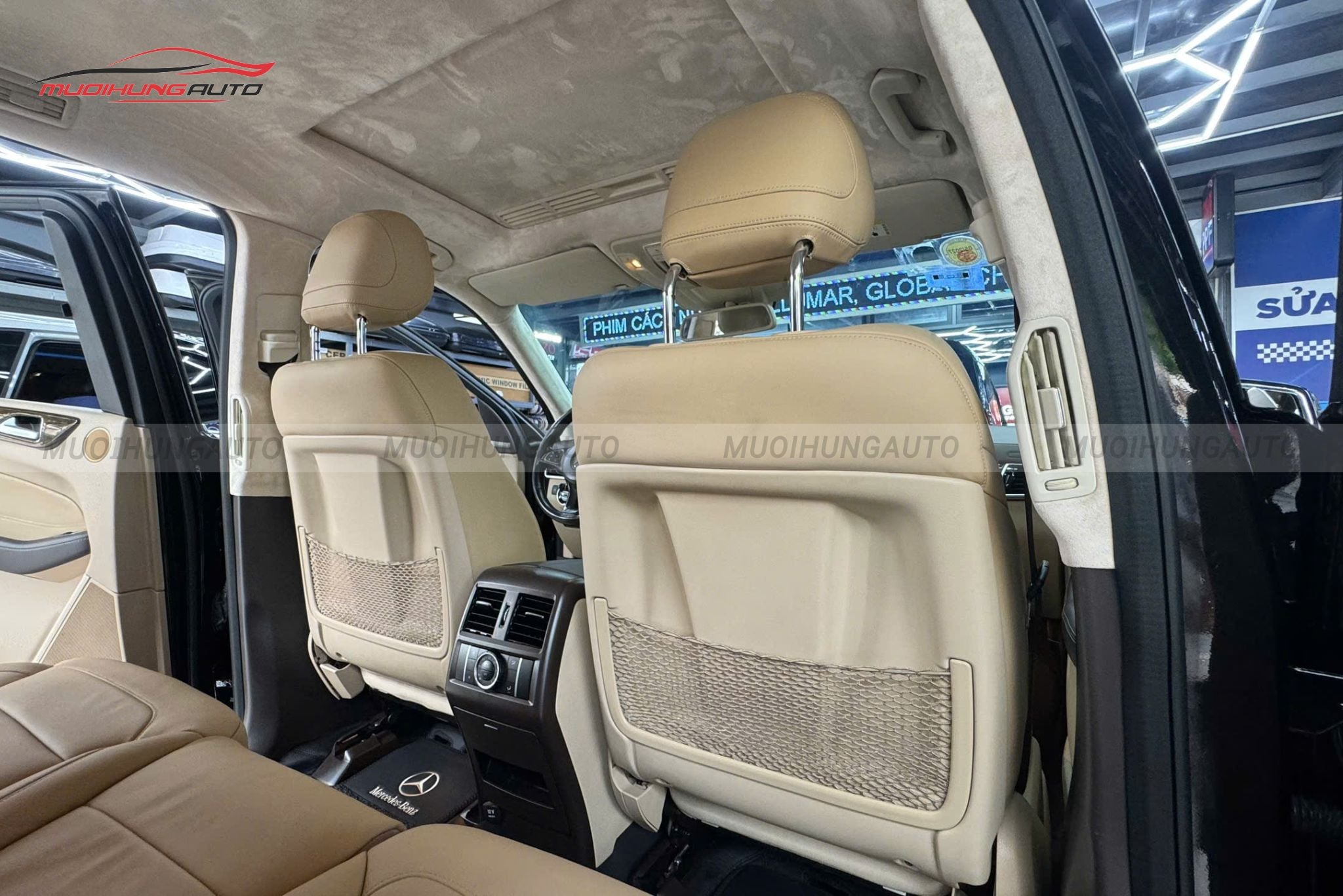 Bọc ghế da cho Mercedes GLS350