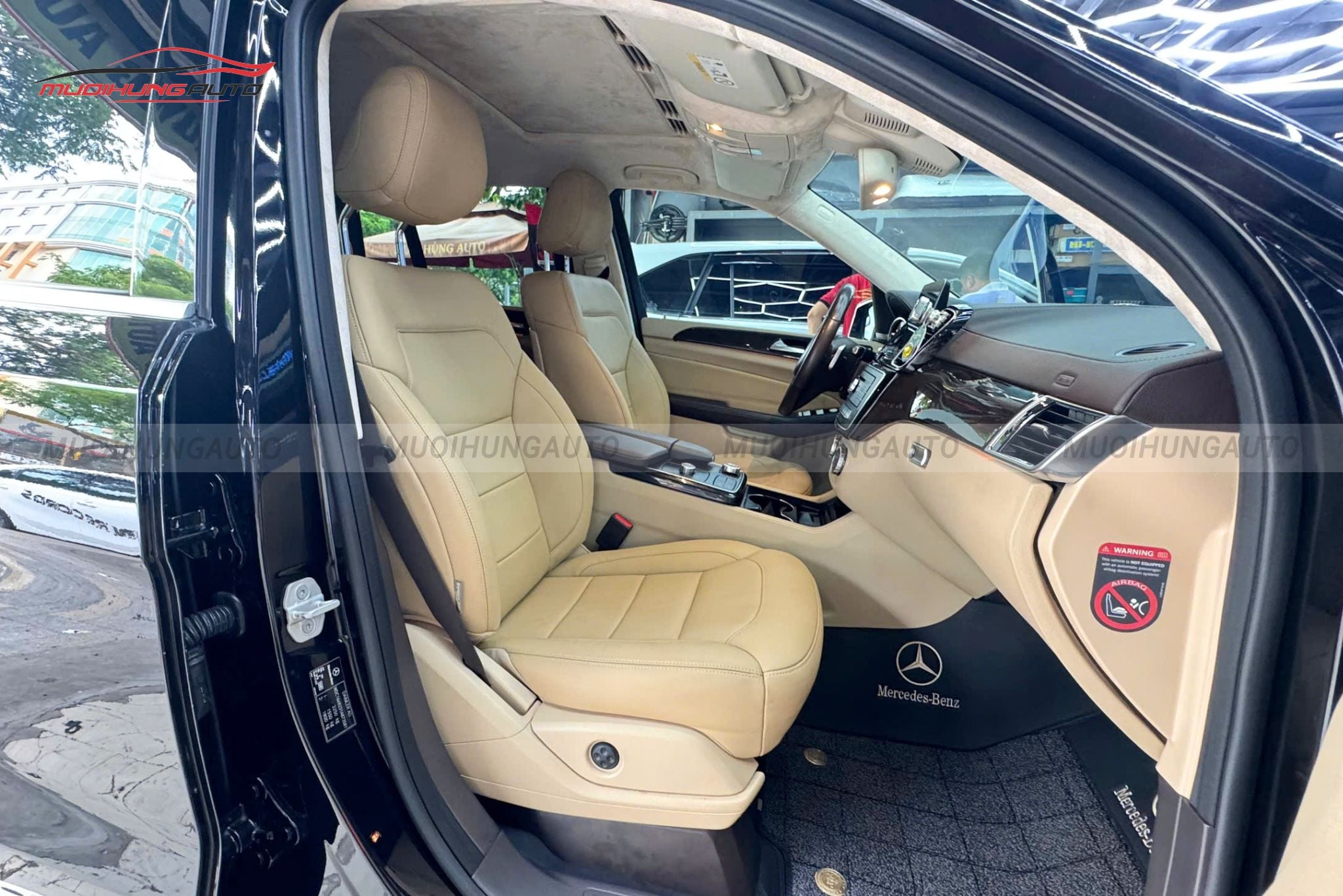 Bọc ghế da cho ô tô Mercedes GLS350