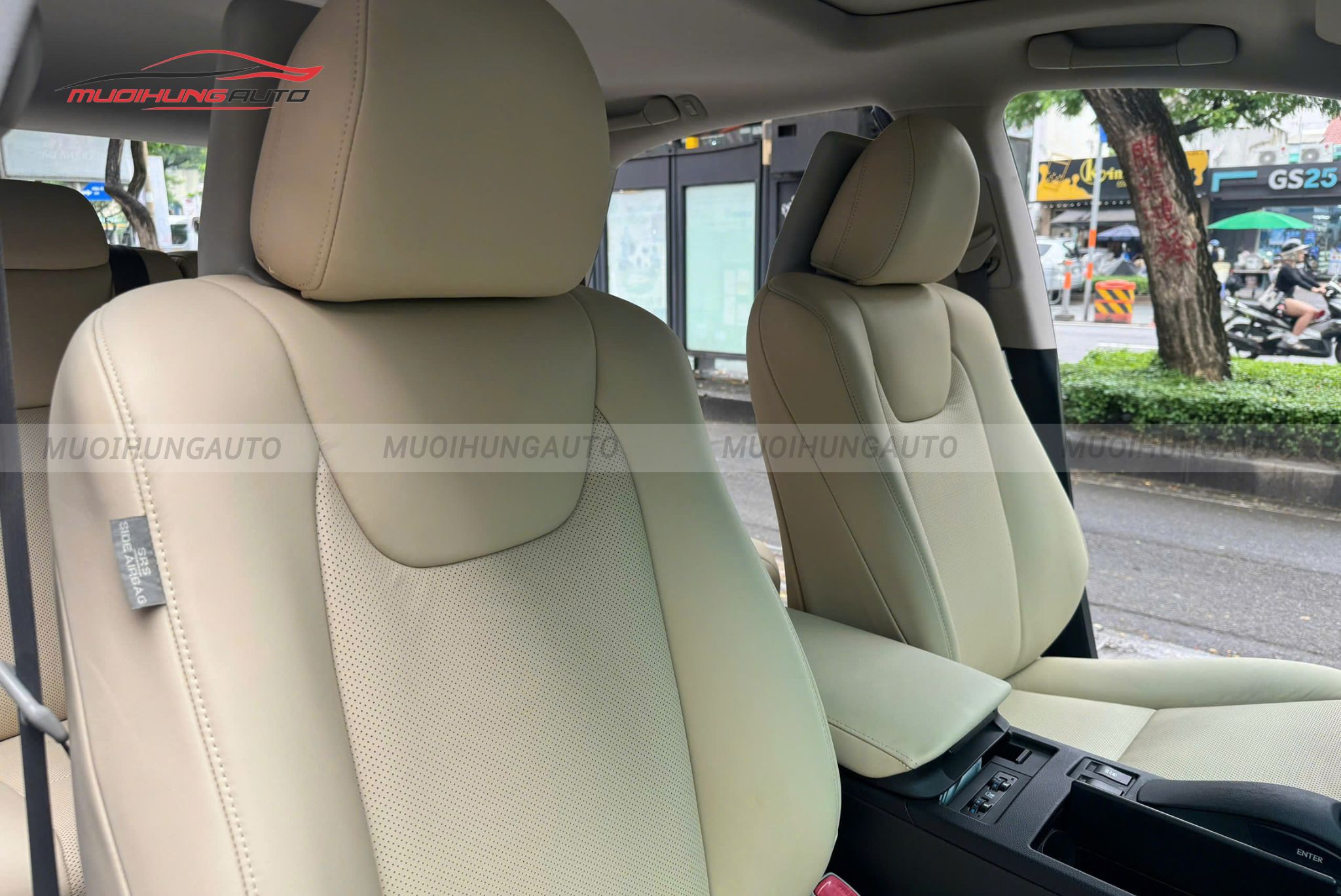 Bọc ghế da cho xe Lexus RX450h 2010