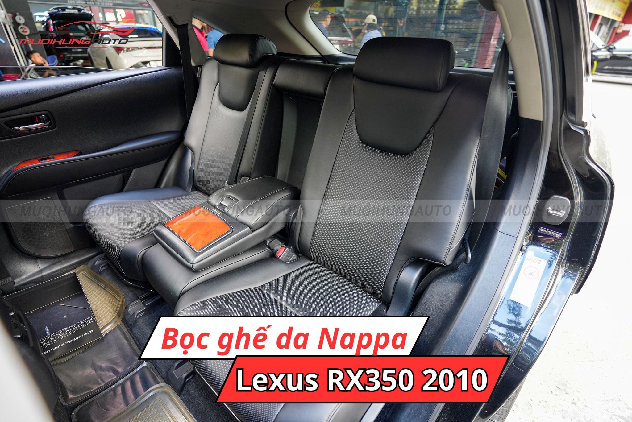 Bọc ghế da Nappa cho xe Lexus RX350 2010