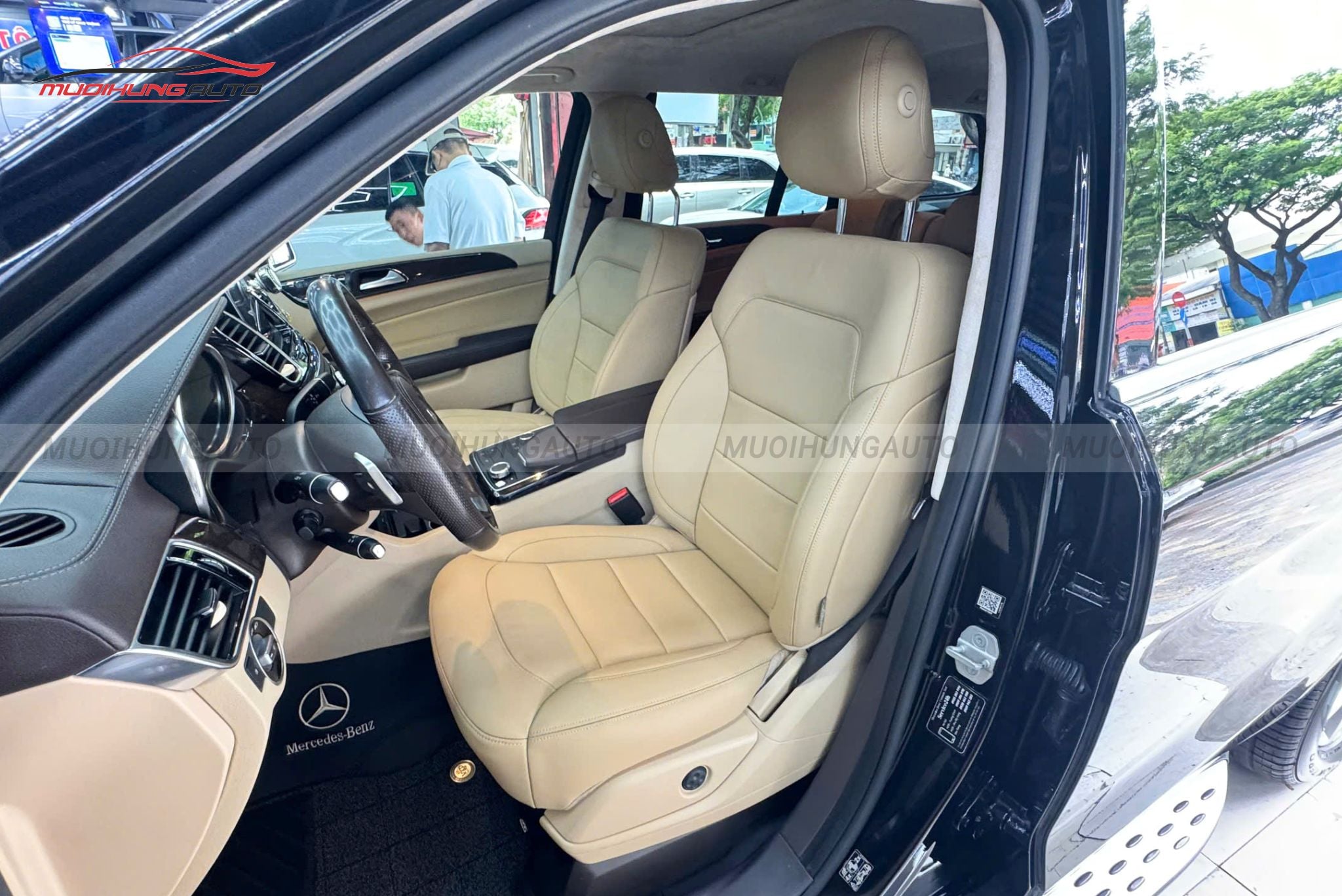 Bọc ghế da ô tô Mercedes GLS350