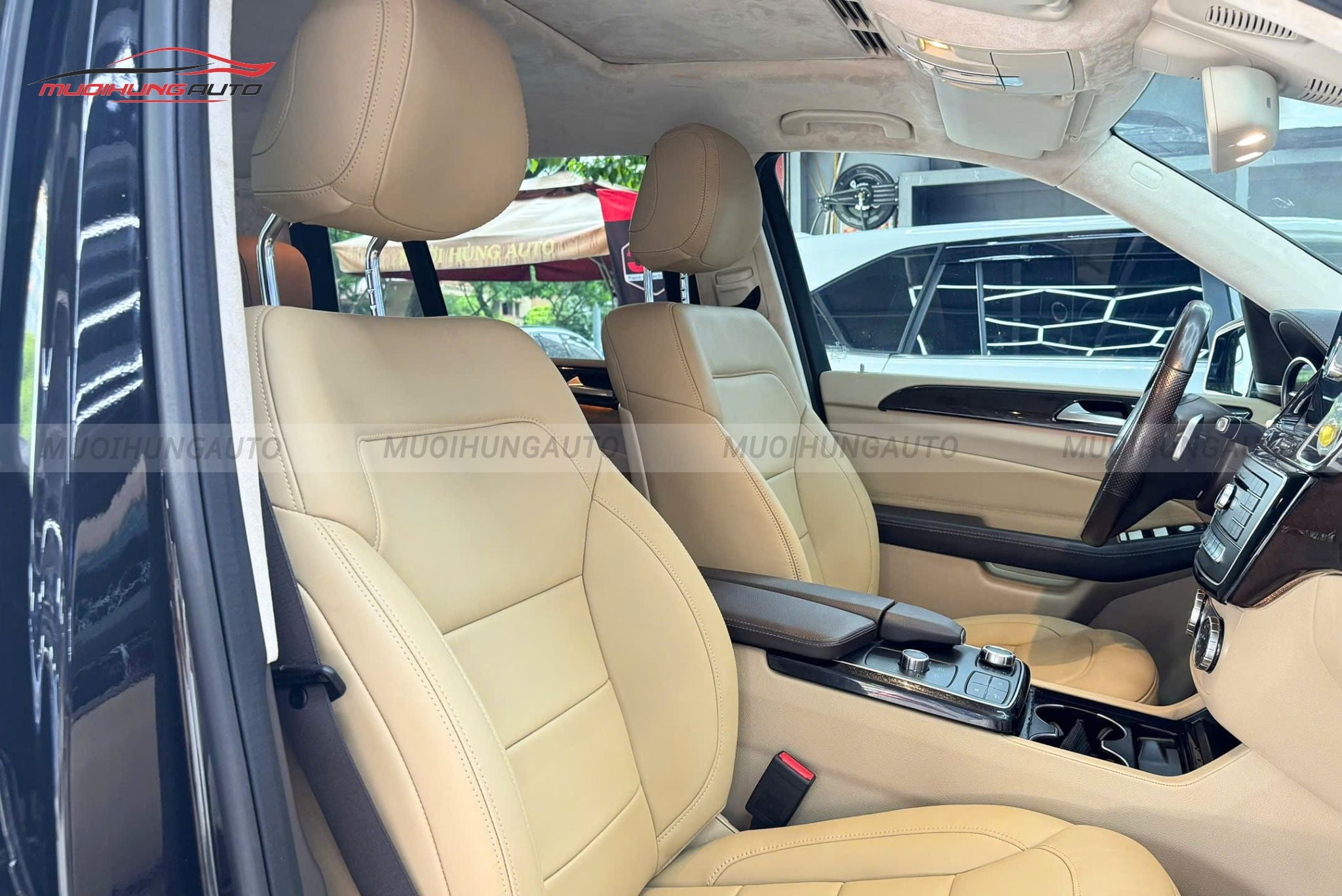 Bọc ghế da xe Mercedes GLS350