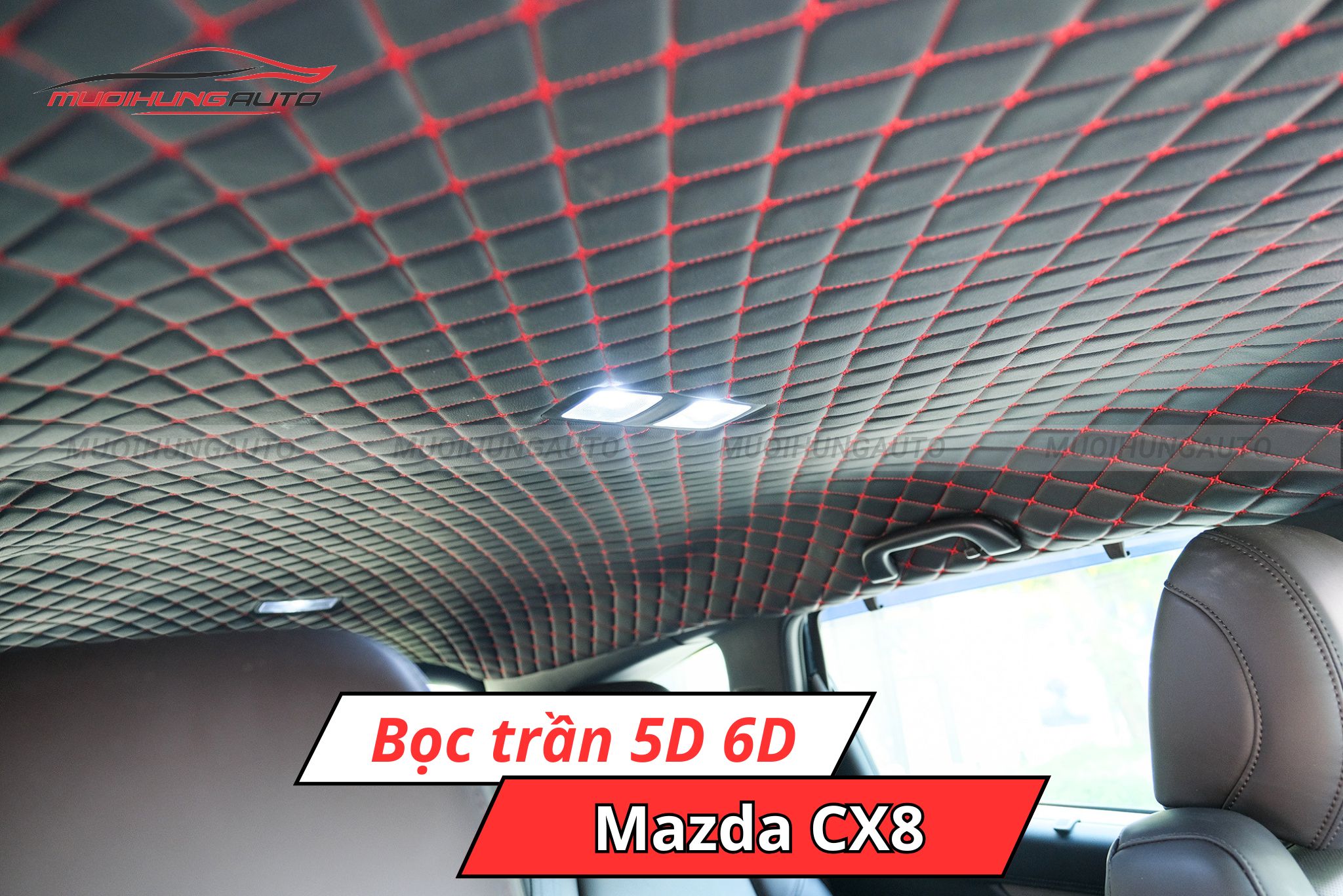 Bọc trần 5D 6D cho ô tô Mazda CX8