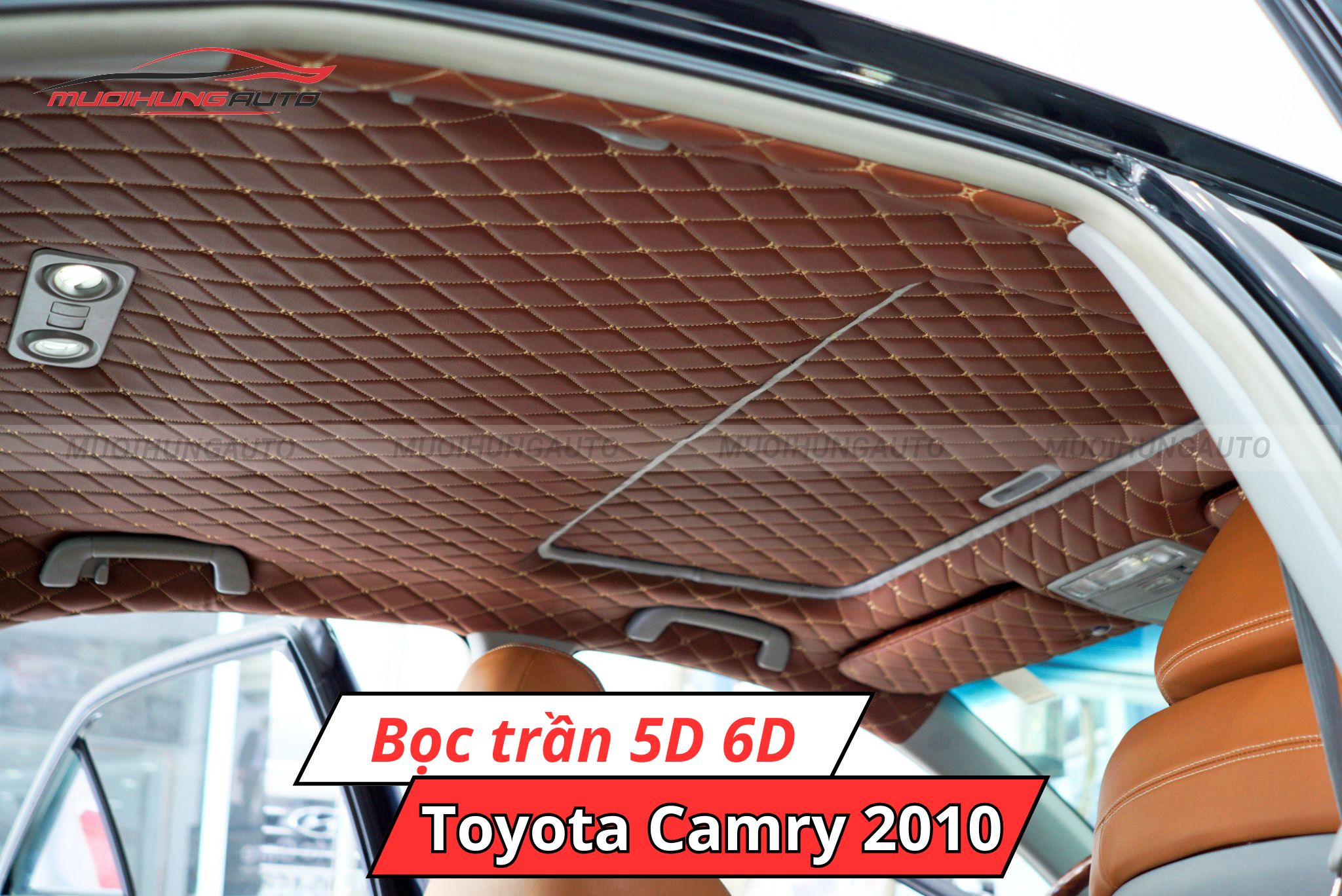 Bọc trần 5D 6D cho ô tô Toyota Camry 2010