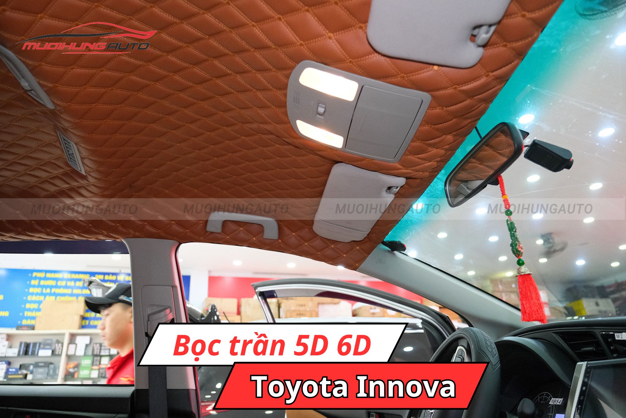 Bọc trần 5D 6D cho ô tô Toyota Innova