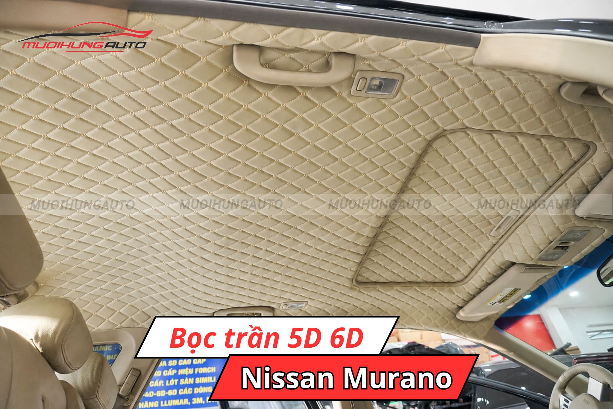 Bọc trần 5D 6D Nissan Murano