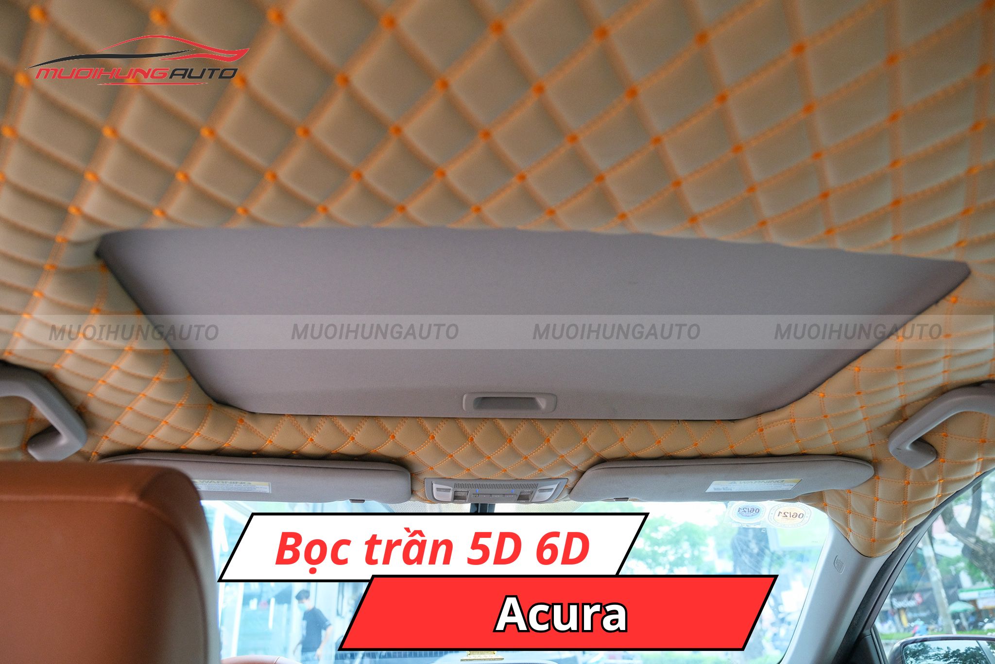 Bọc trần 5D 6D ô tô Acura